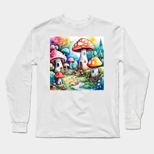 Mushrooms gift ideas , mushroom stickers,mushroom tees,mushroom tote bag and more Long Sleeve T-Shirt